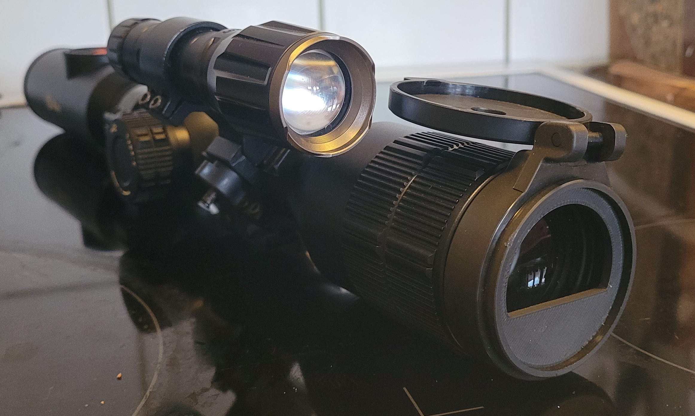 Motljusskydd Kikarsikte